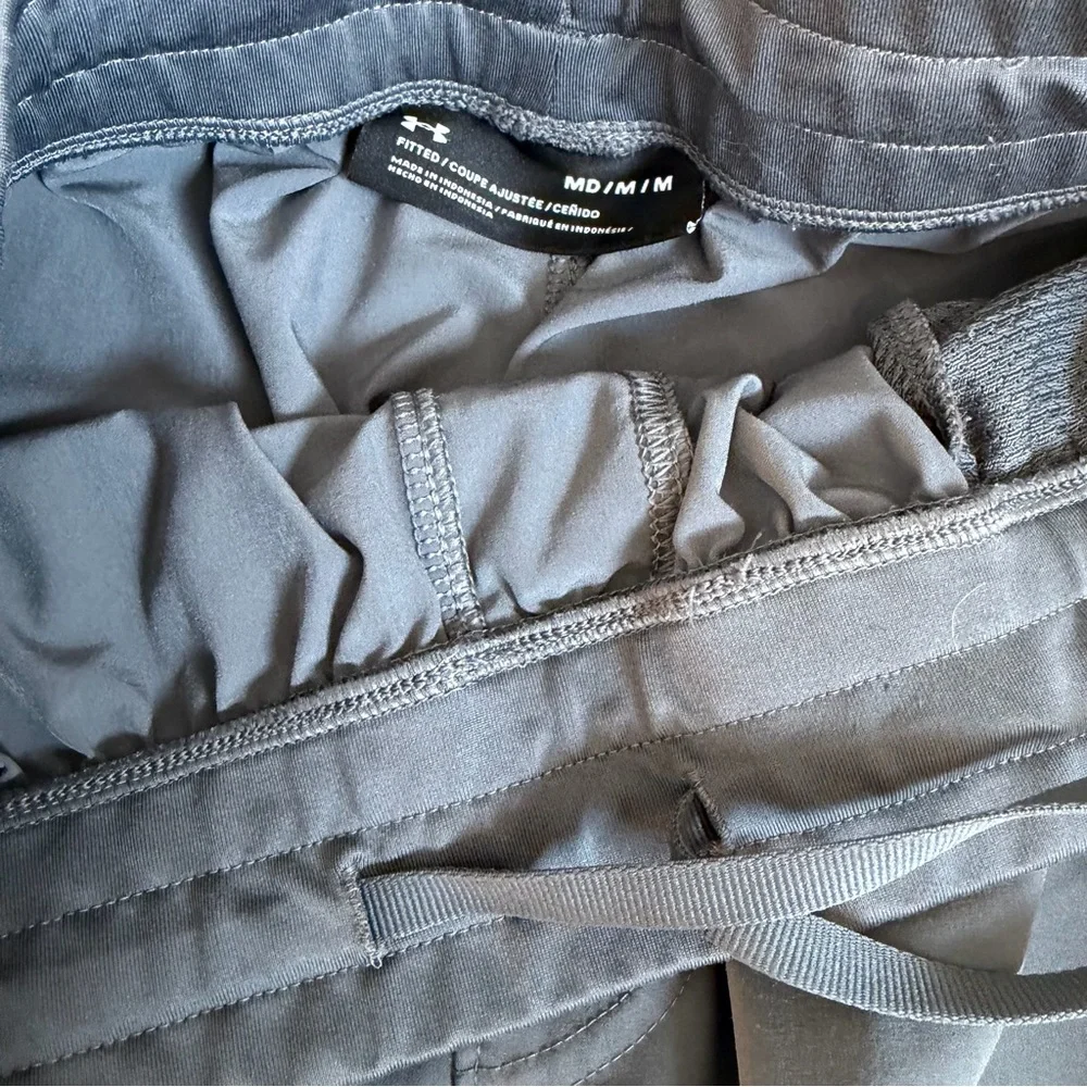 Under Armour Men's Gray Jogger Trouser Pants - Picture 5 of 6